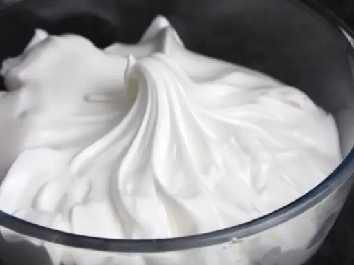 Merengue perfecto y esponjoso, listo para decorar postres. ¡La Thermomix lo hace fácil!